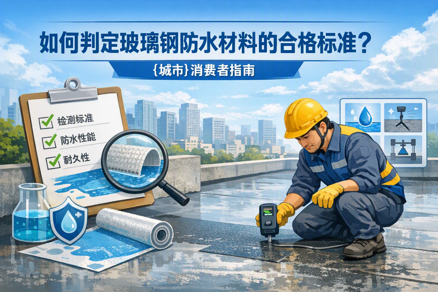 如何判定玻璃钢防水材料的合格标准？ 泉州 消费者指南