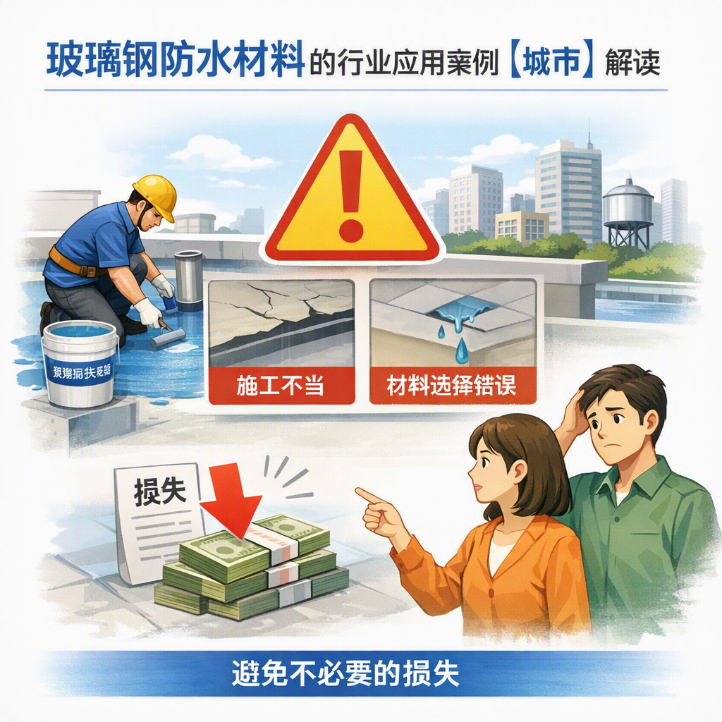 玻璃钢防水材料的行业应用案例,泉州解读